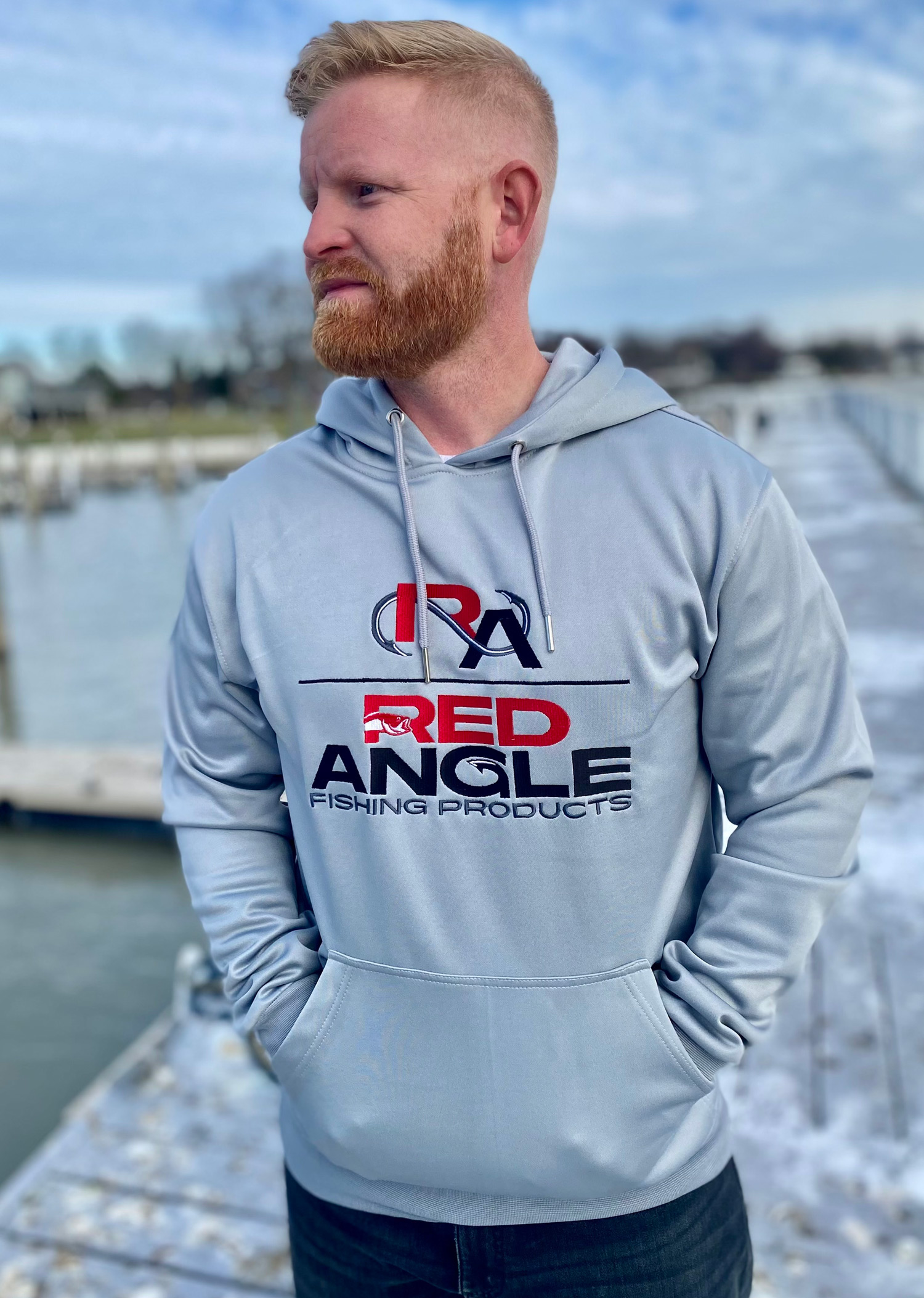 Polyester Fishing Hoodies - Red Angle Fishing Products