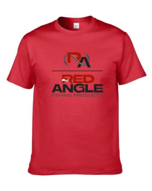 Red Angle Fishing T-Shirt - Red